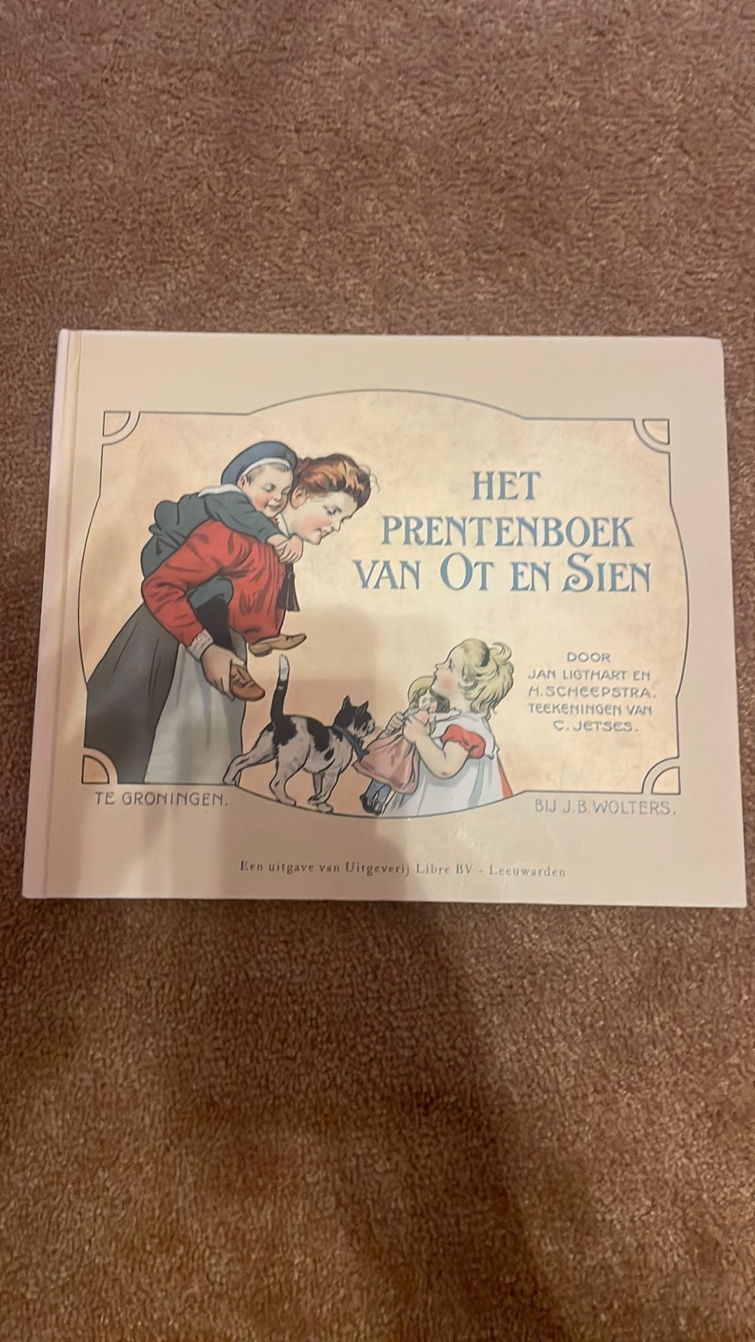 H. Scheepstra - Het Prentenboek van Ot en Sien, Ophalen of Verzenden, Zo goed als nieuw, H. Scheepstra; Jan Ligthart