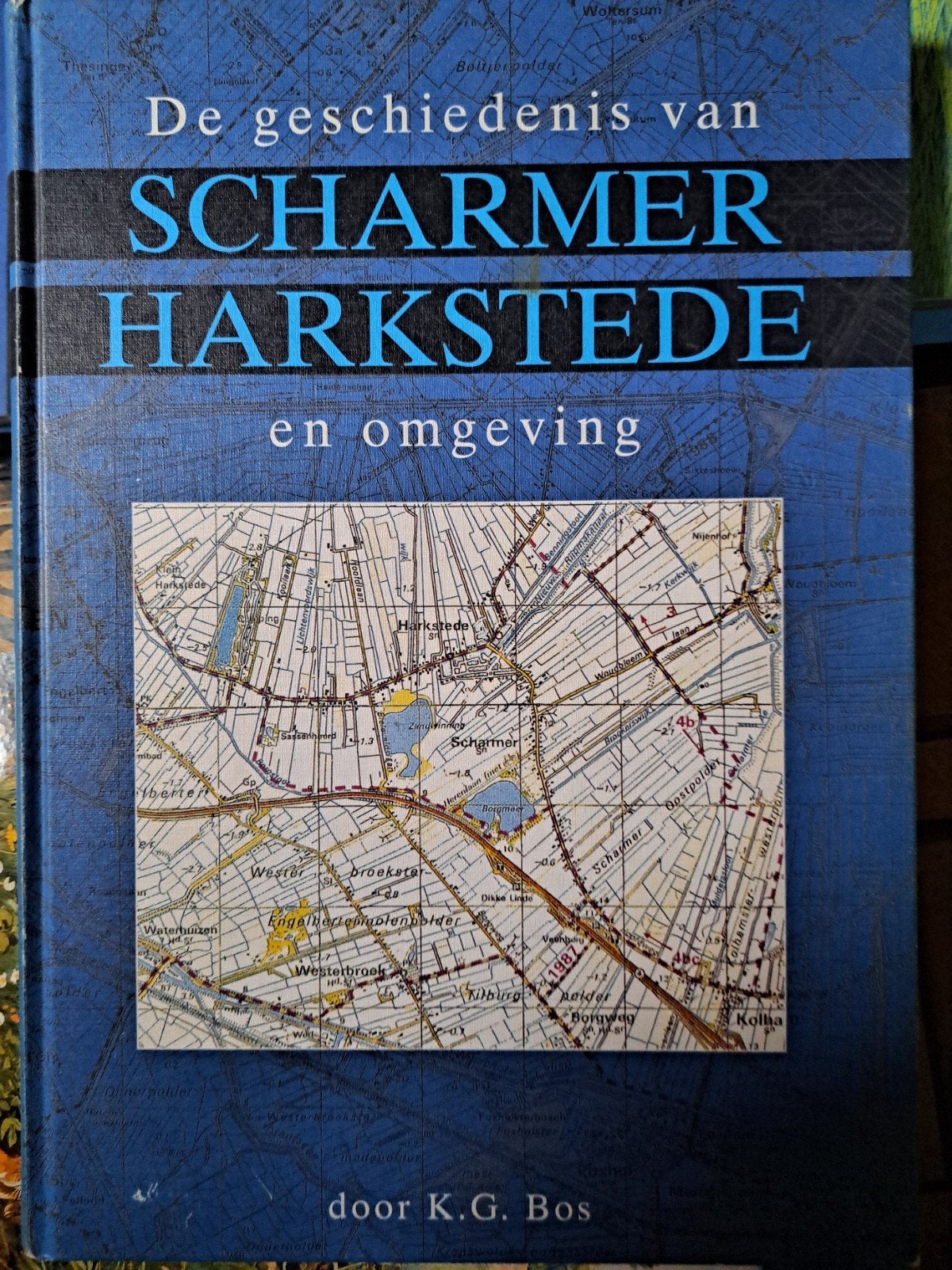 De geschiedenis van Scharmer Harkstede en omgeving, Ophalen of Verzenden, 20e eeuw of later, Zo goed als nieuw, K.G. Bos