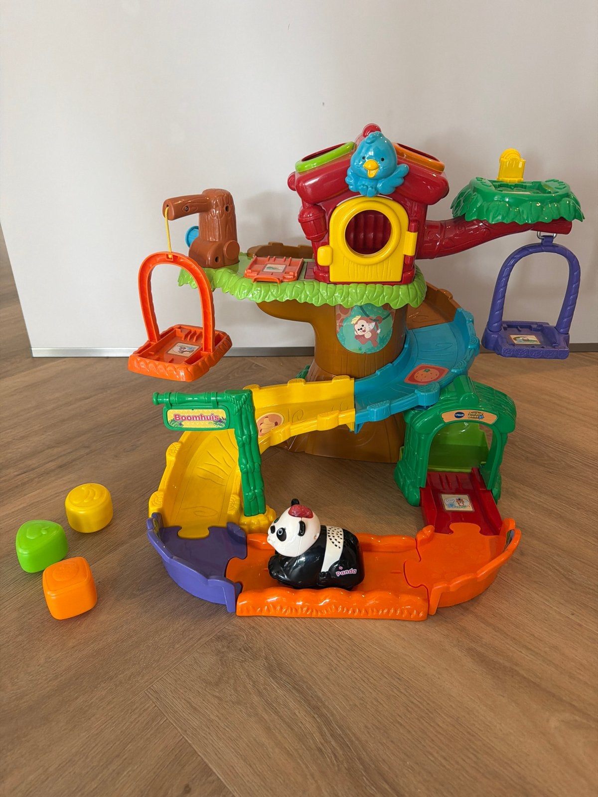 VTech Zoef Zoef Dieren Boomhuis met Panda, Ophalen of Verzenden, Gebruikt, Overige typen, Met geluid