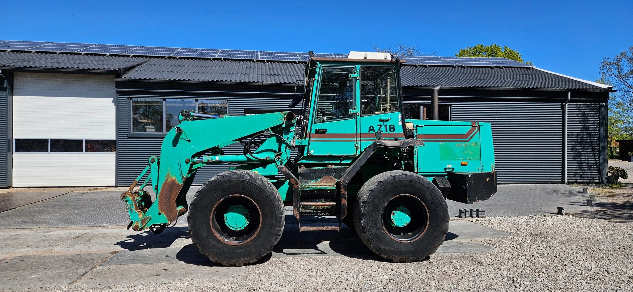 Ahlmann AZ 18, Wiellader of Shovel