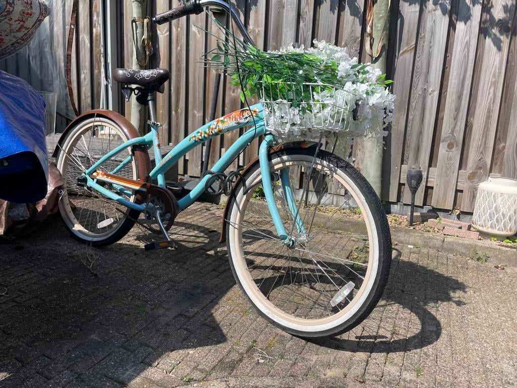 Nirve Cruiser Damesfiets - Zo goed als nieuw, Fietsen en Brommers, Overige merken, Terugtraprem, (Extra) lage instap, Ophalen of Verzenden