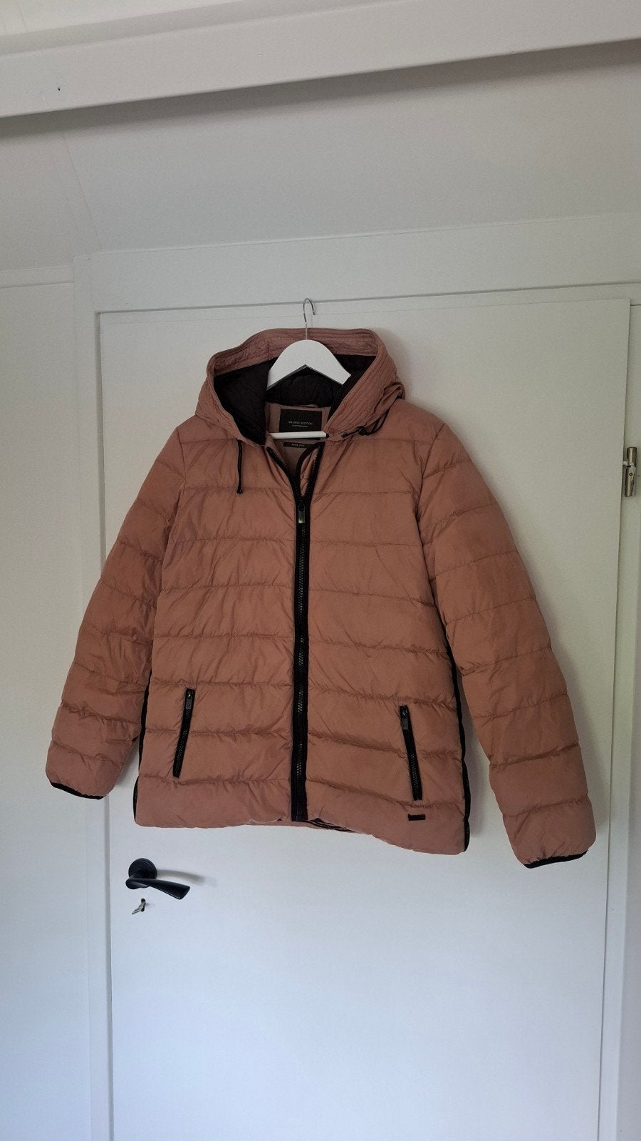 Maison scotch winterjas roze M, Kleding | Dames, Ophalen of Verzenden, Zo goed als nieuw, Roze
