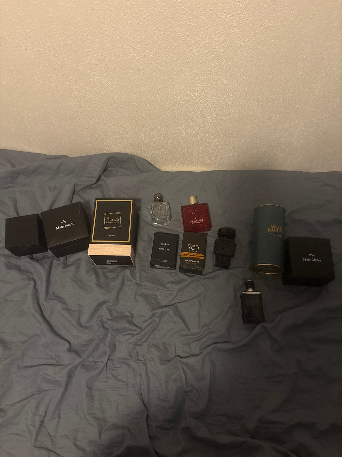 Lege parfumflesjes en doosjes - Diverse merken, Verzenden, Gebruikt