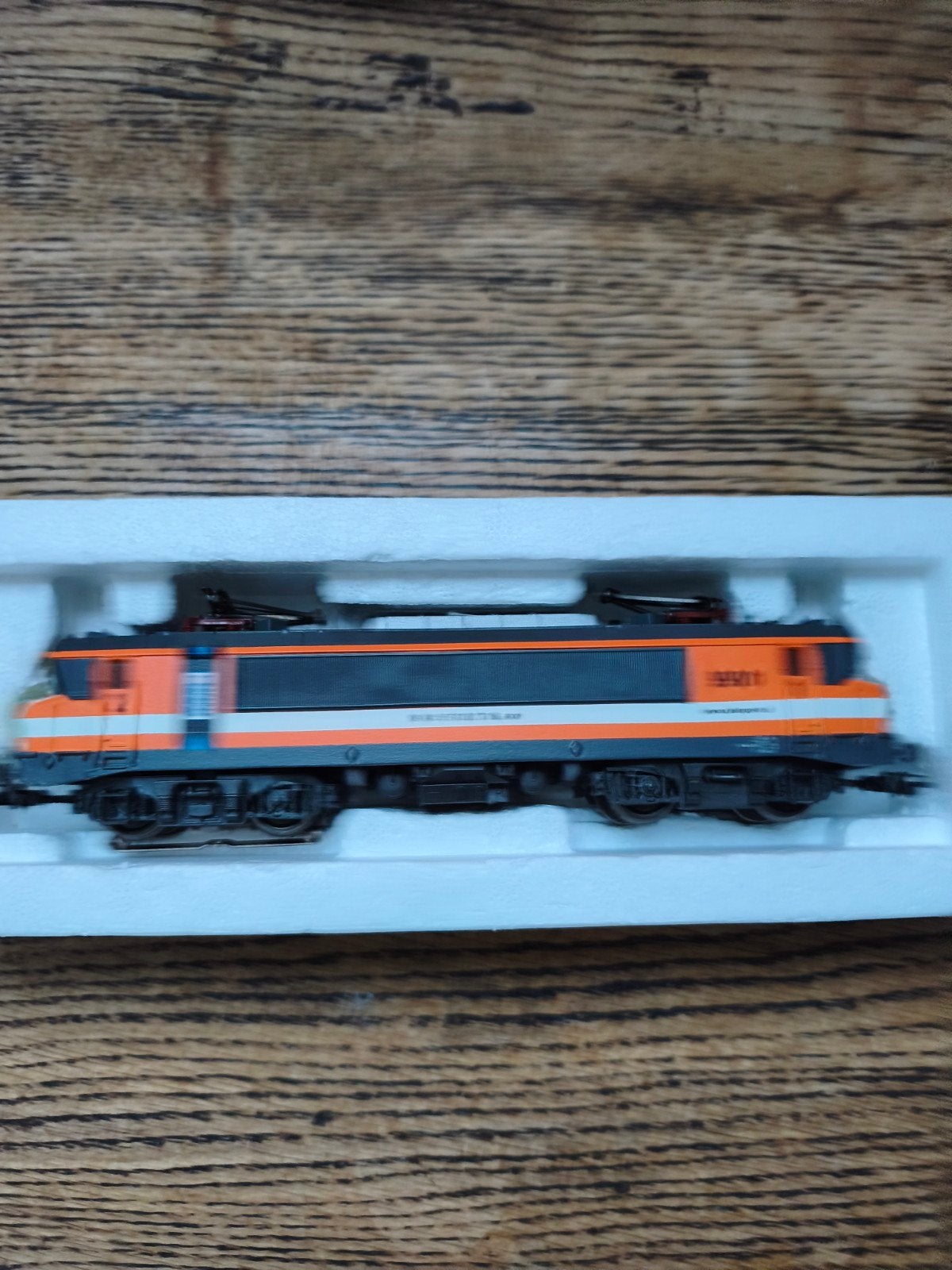 Märklin Locomotief - Oranje/Grijs Rail Experts, Ophalen of Verzenden