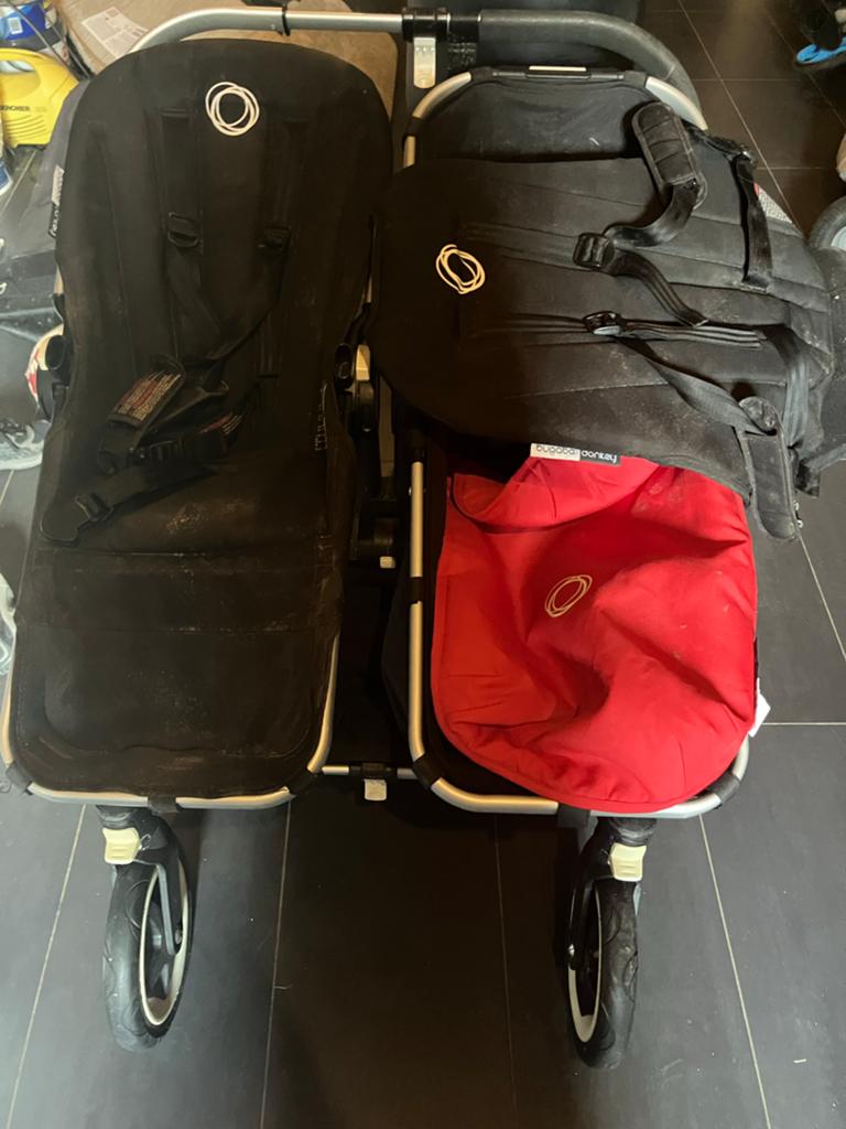 Bugaboo Donkey Duowagen, Gebruikt, Ophalen of Verzenden, Combiwagen, Duowagen