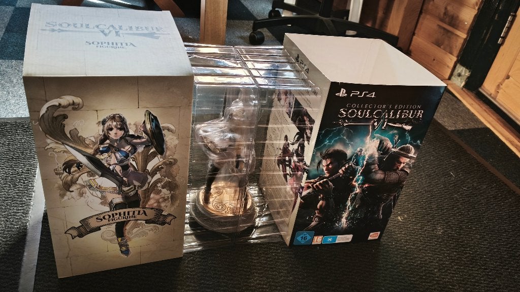CIB - SOPHITIA figuur met Soul Calibur VI PS4 game, Ophalen, Vechten, Vanaf 16 jaar, 2 spelers