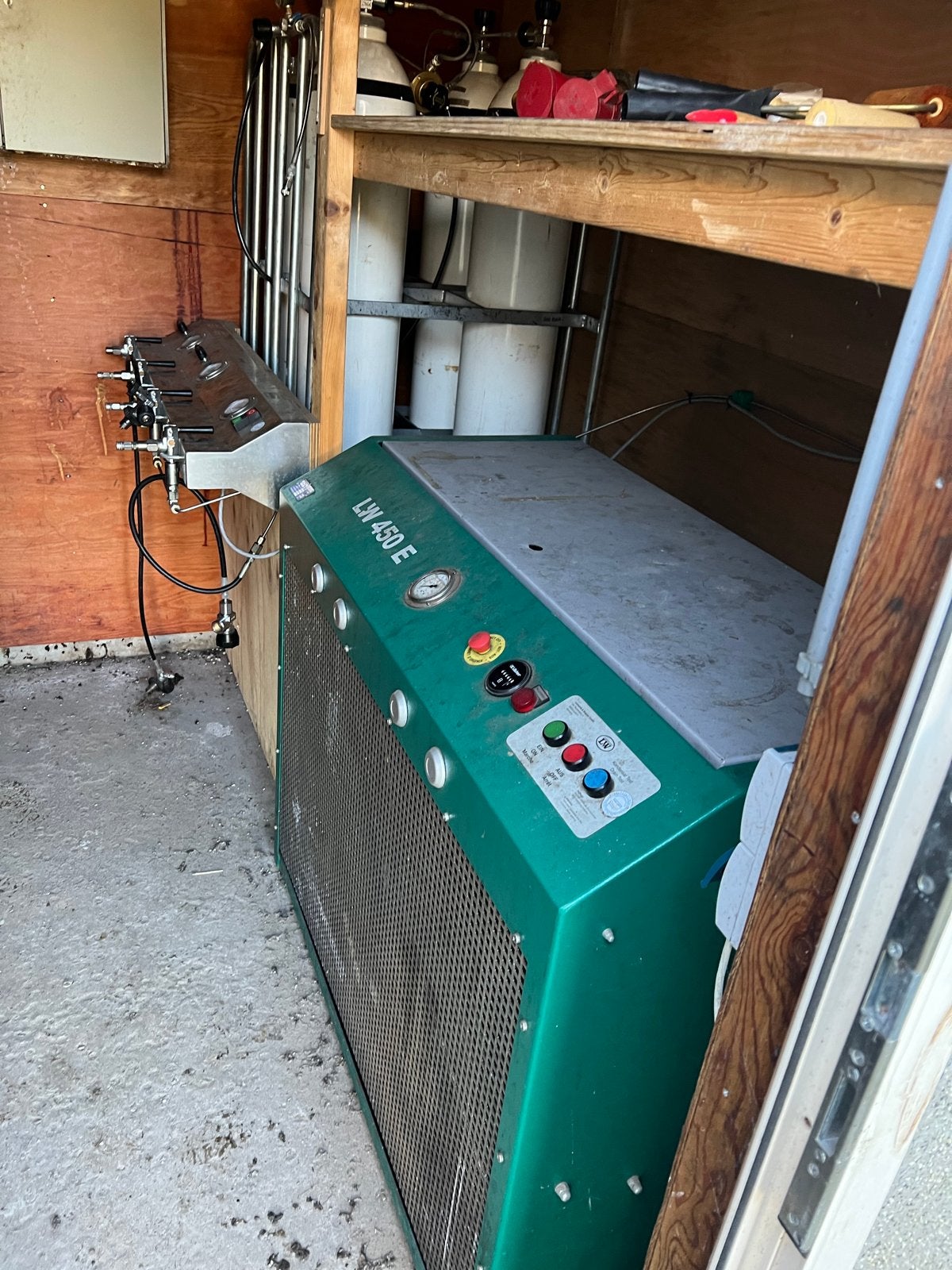 LW 450 E Compressor 350 bar, 450 l/min, Ophalen of Verzenden