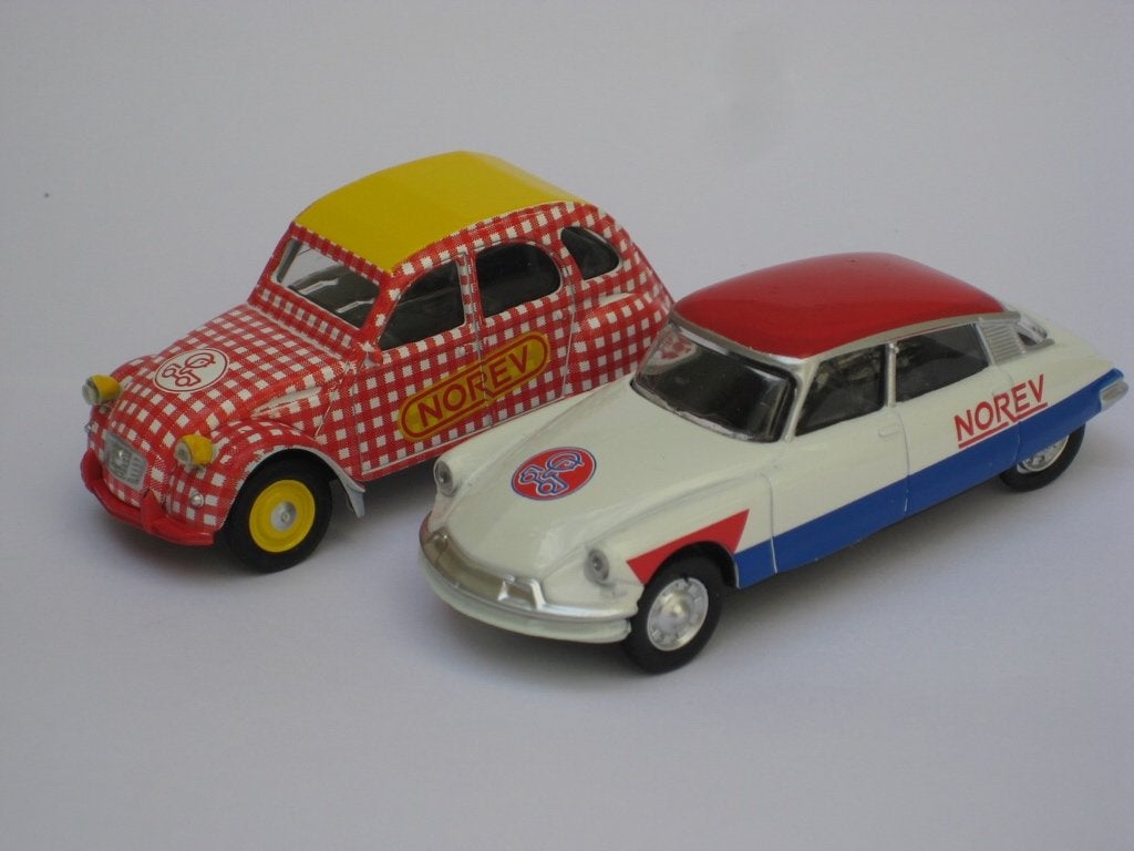 Citroen 2CV Special '80 of DS 19 Norev Cyliste 3 Inch, Ophalen of Verzenden, Nieuw, Auto