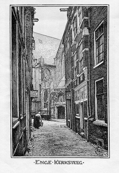 Reproducties van de Pentekeningen van Willem Wenckebach, Verzenden, Nieuw, Minder dan 50 cm, Print