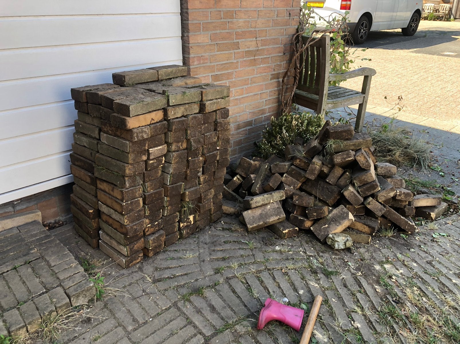 Gratis Stenen, 3 tot 6 m³, Ophalen