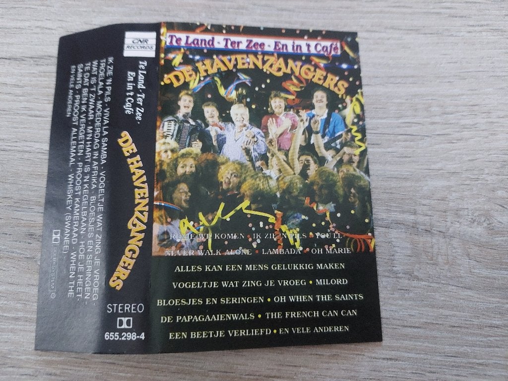 DE HAVENZANGERS - TE LAND - TER ZEE - EN IN 'T CAFÉ (MC), Cd's en Dvd's, 1 bandje, Ophalen of Verzenden, Zo goed als nieuw, Origineel