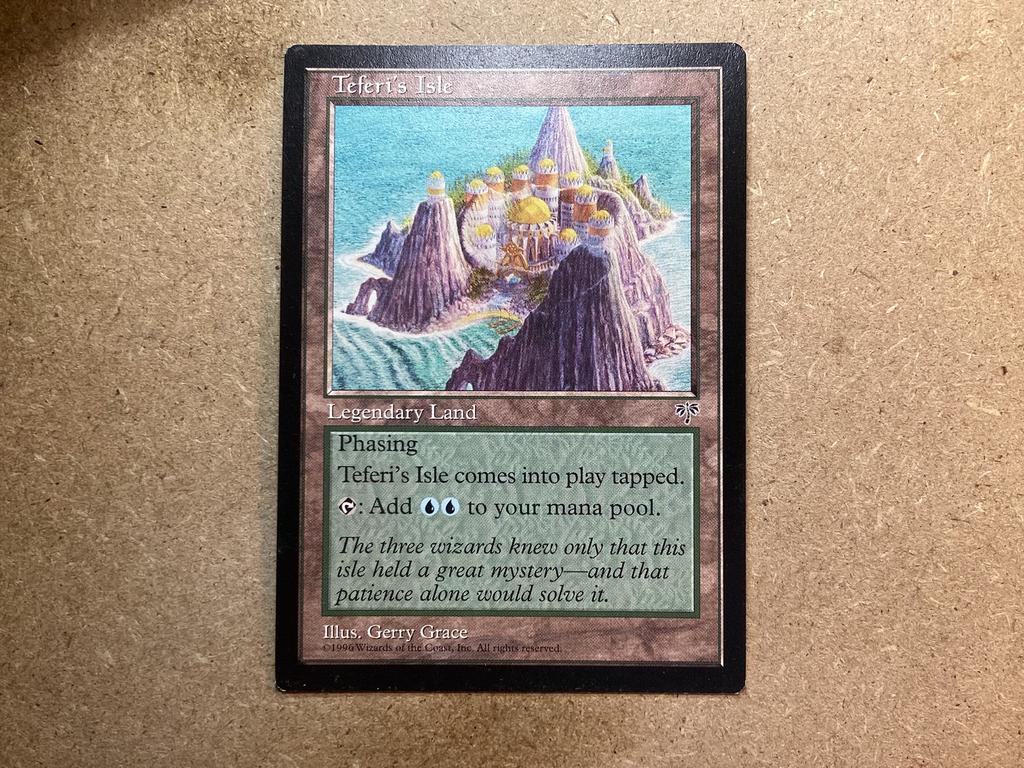 1x Teferi’s Isle (Excellent), Ophalen of Verzenden, Zo goed als nieuw, Losse kaart