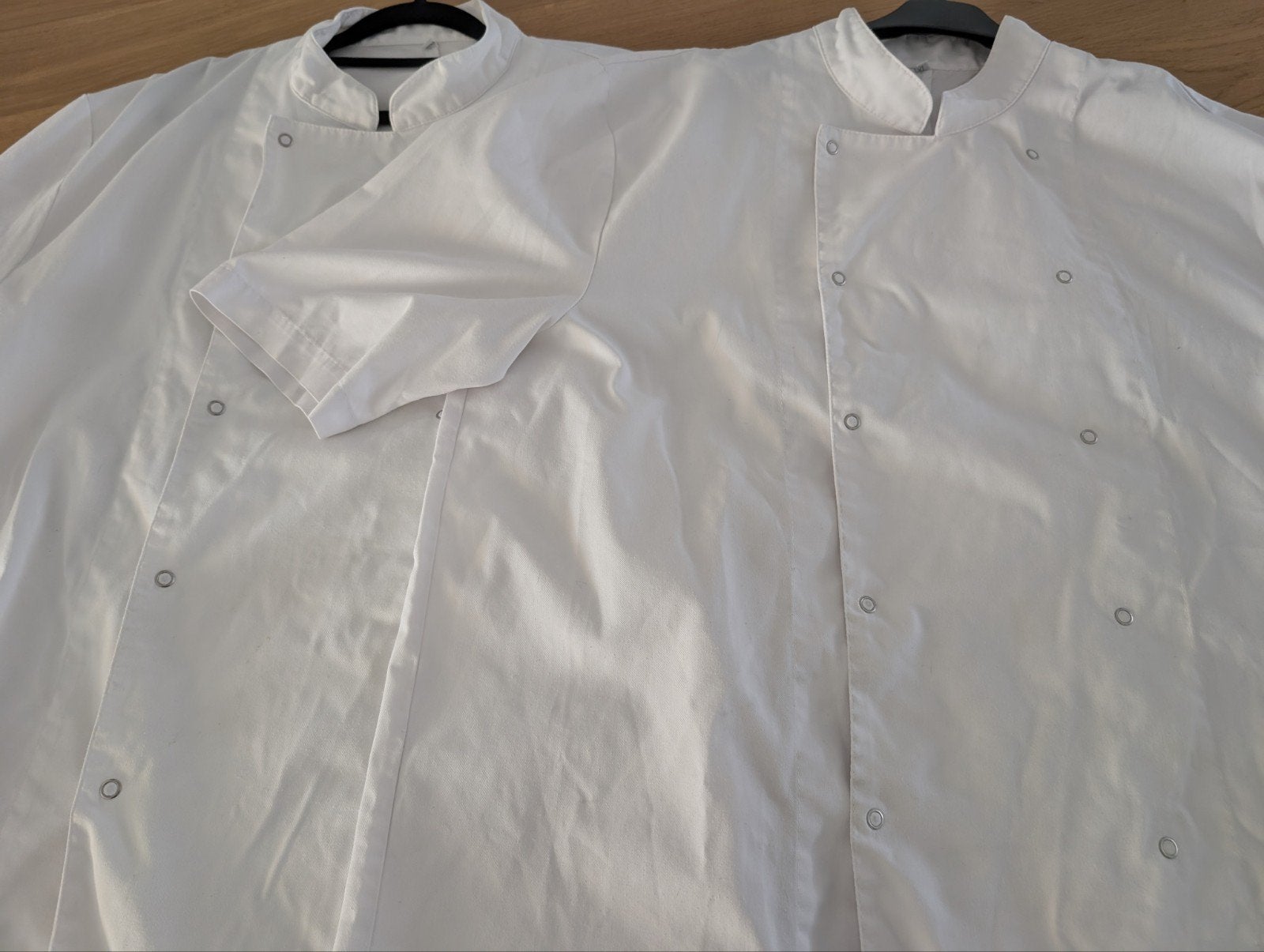 2x Chaud Devant koksbuis XL, inclusief koksbroek en schorten, Kleding | Heren, Ophalen, Zo goed als nieuw, Chaud Devant