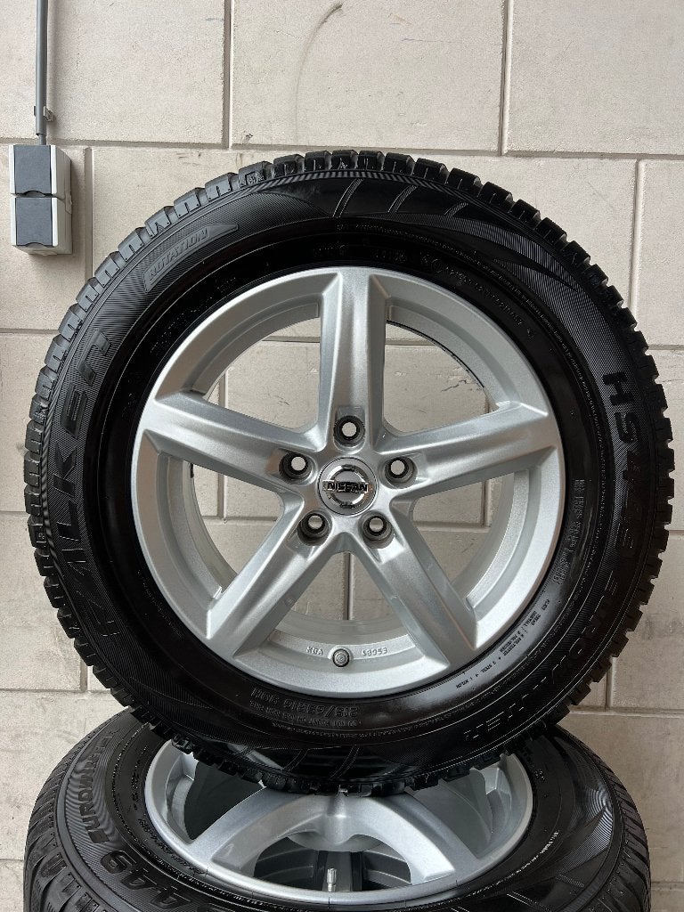 Winterset Nissan Qashqai velgen met winterbanden 16 inch, Auto-onderdelen, Banden en Velgen, Ophalen, 16 inch, Banden en Velgen
