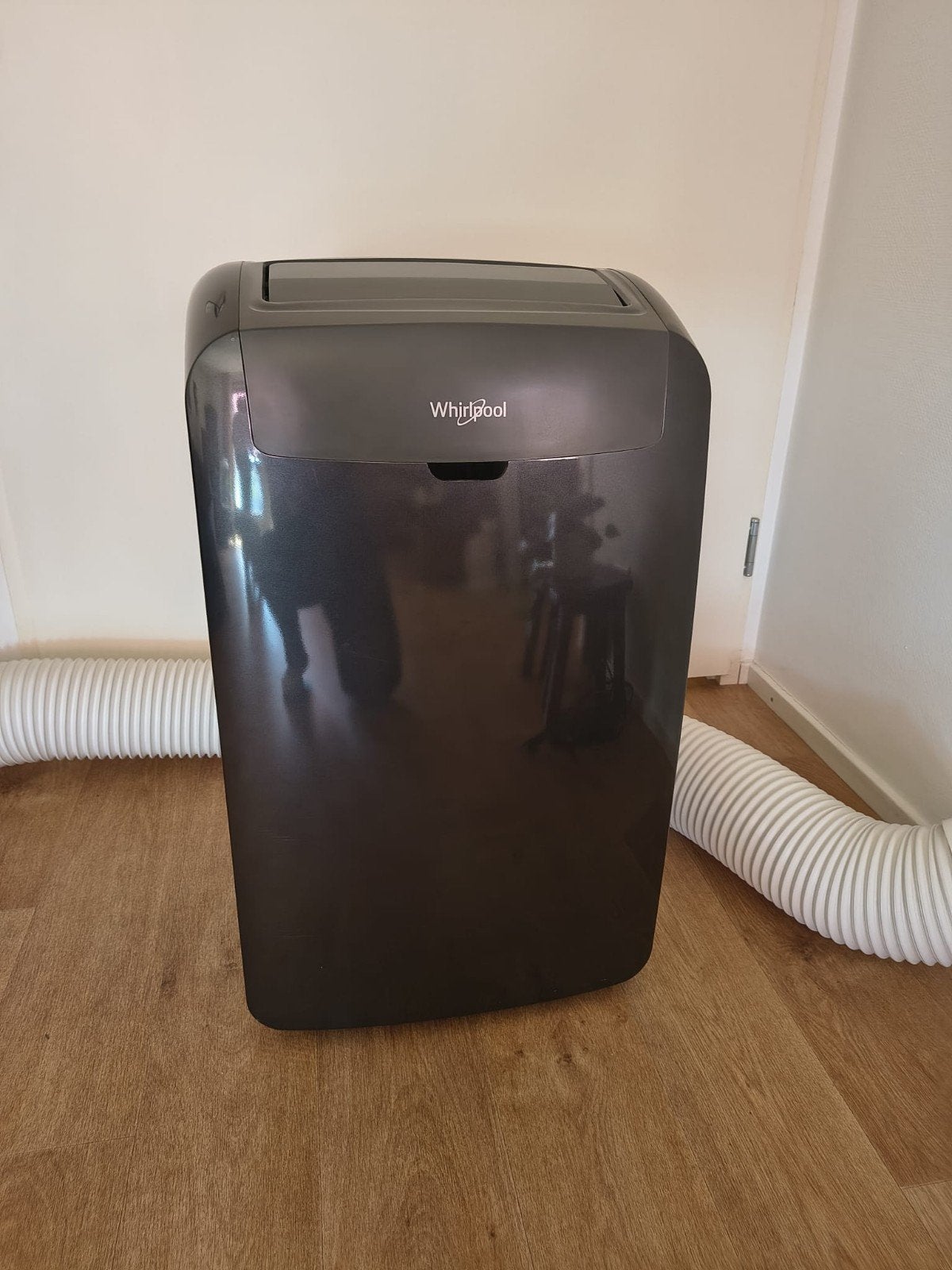 Whirlpool Mobiele Airco Eco Silent met Afstandsbediening, Ophalen, Gebruikt, Minder dan 60 m³, 3 snelheden of meer