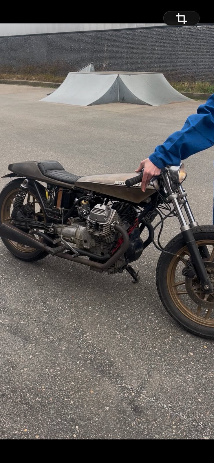 moto guzzi custom,helix custom, Particulier, Chopper