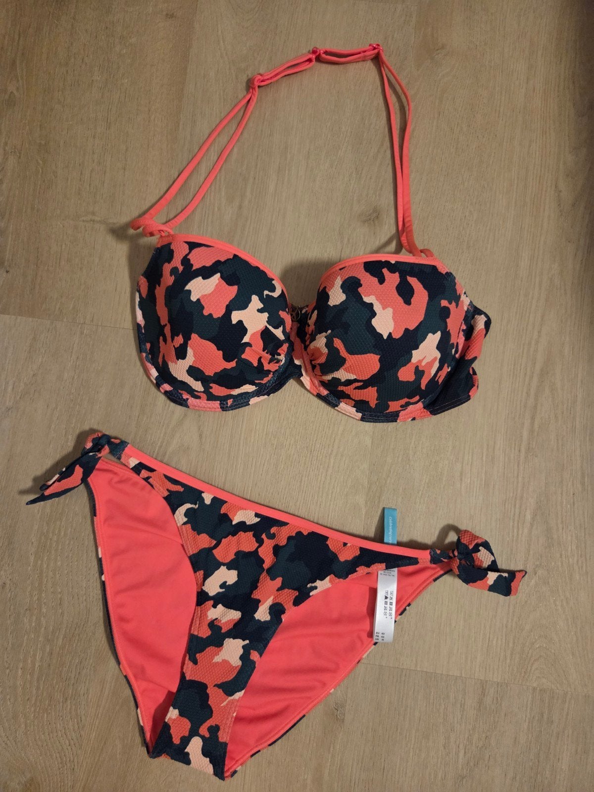 Prima Donna Bikini Nieuw! Maat 75E, Broekje Maat 40, Kleding | Dames, Meerkleurig, Nieuw, Ophalen of Verzenden, Bikini