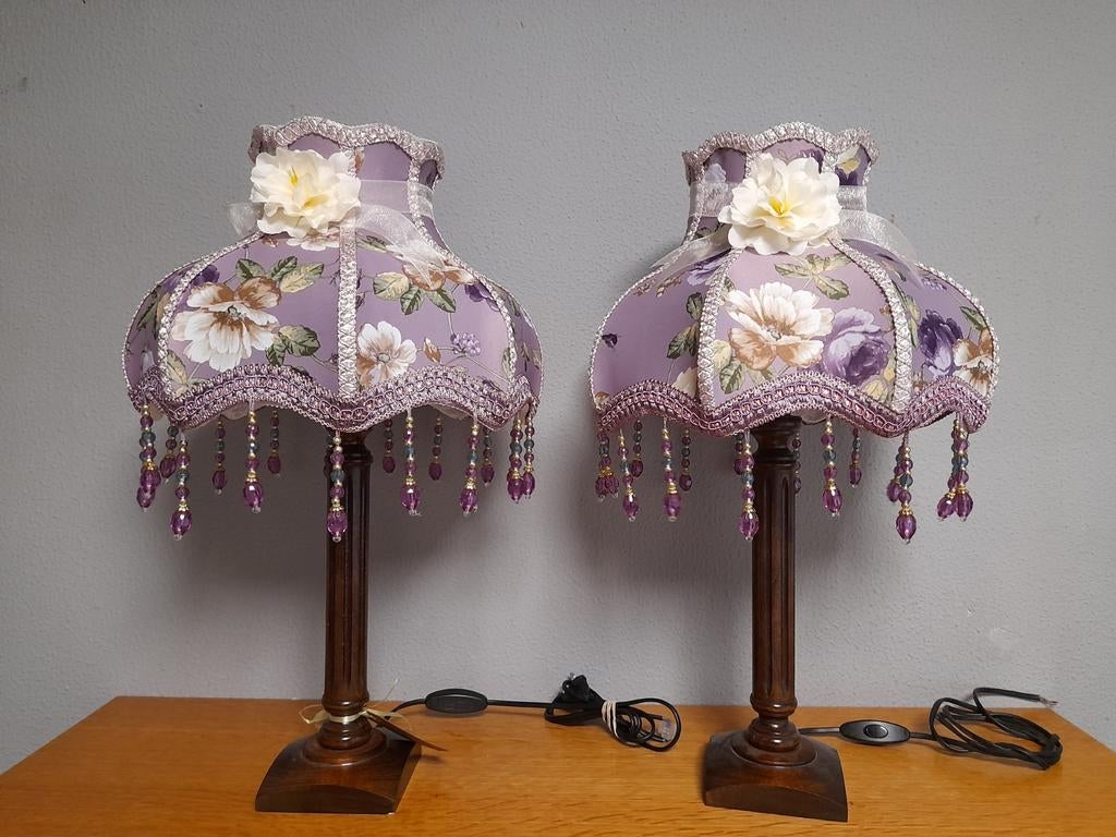 Victoriaanse lampen kappen 100.00 p.s, Ophalen of Verzenden, Zo goed als nieuw, Rechthoekig