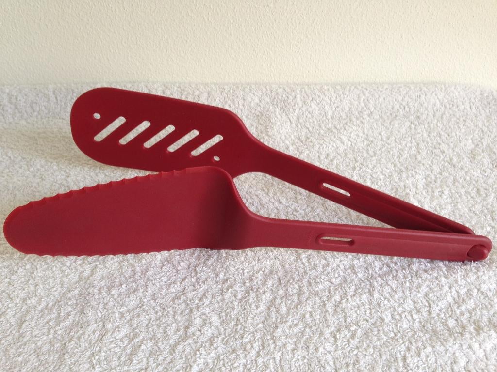 🍴Vintage TUPPERWARE Bestek uit de GRIFFBEREIT Serie., Ophalen of Verzenden, Nieuw, Rood, Overige typen