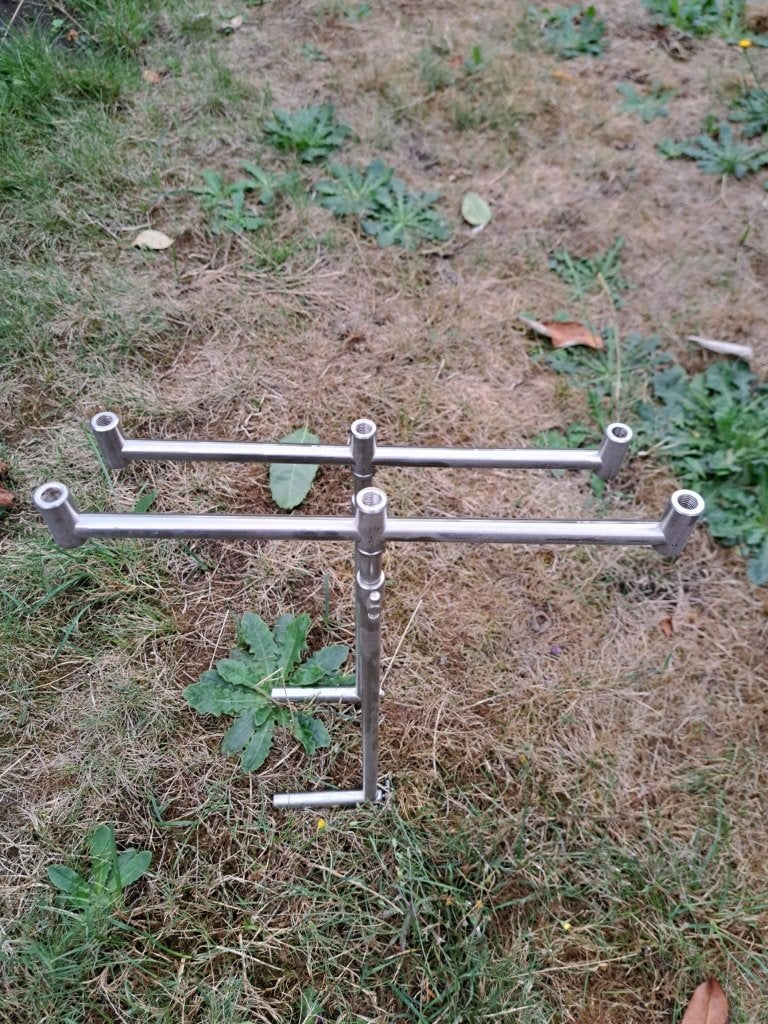 Banksticks – RVS – karpervissen – nette staat, Watersport en Boten, Ophalen, Zo goed als nieuw, Overige typen