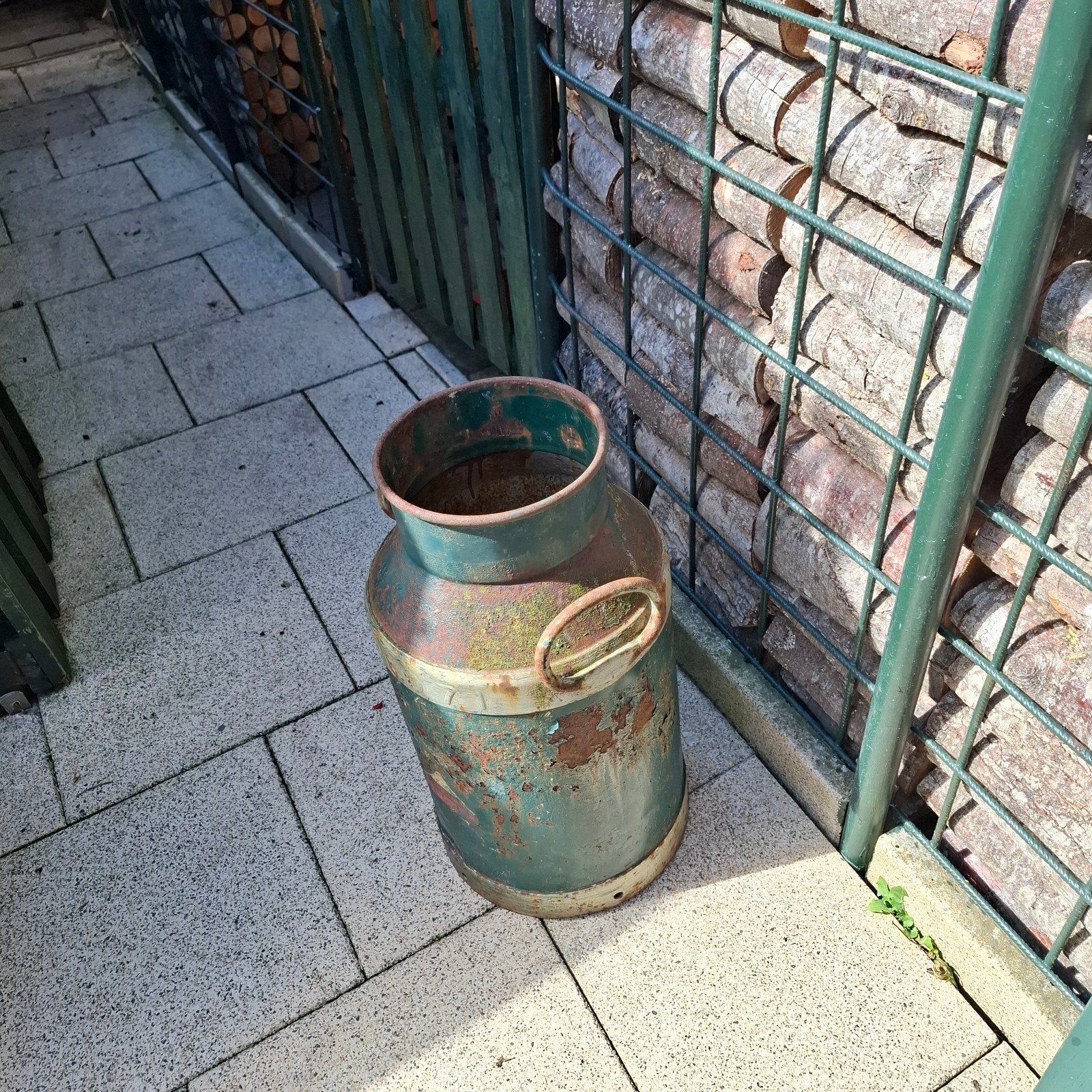 Oude melkbus zonder deksel - Decoratief item, Ophalen of Verzenden