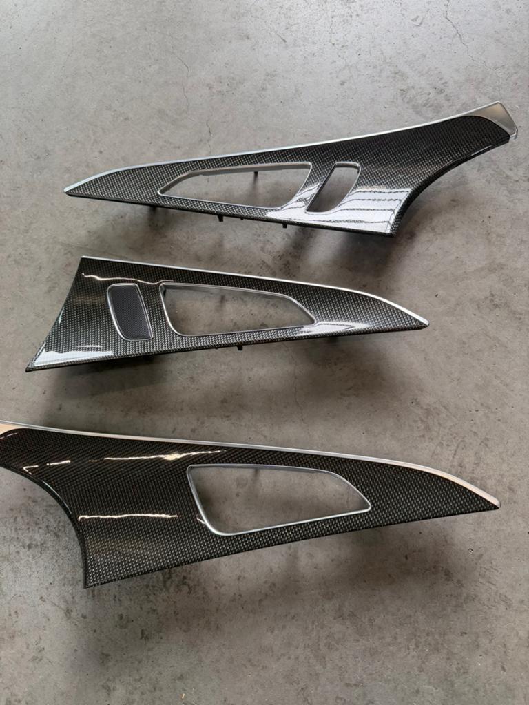 Audi  a6 s6 rs6 carbon interieur lijsten, Ophalen of Verzenden, Audi