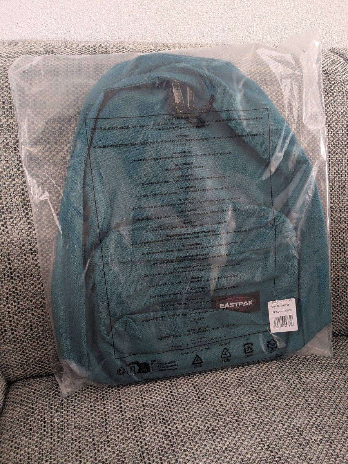 Eastpak Rugtas Rugzak 27L met Laptopvak Nieuw in verpakking., 45 tot 60 cm, 40 cm of meer, Nieuw, Ophalen of Verzenden