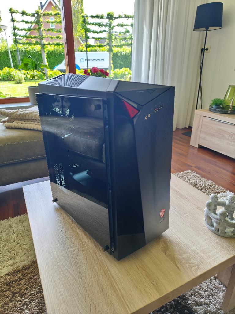 msi infinite x 8rc-055eu gaming desktop, Computers en Software, Desktop Pc's, Gebruikt, 3 tot 4 Ghz, HDD, SSD, 16 GB, Met videokaart