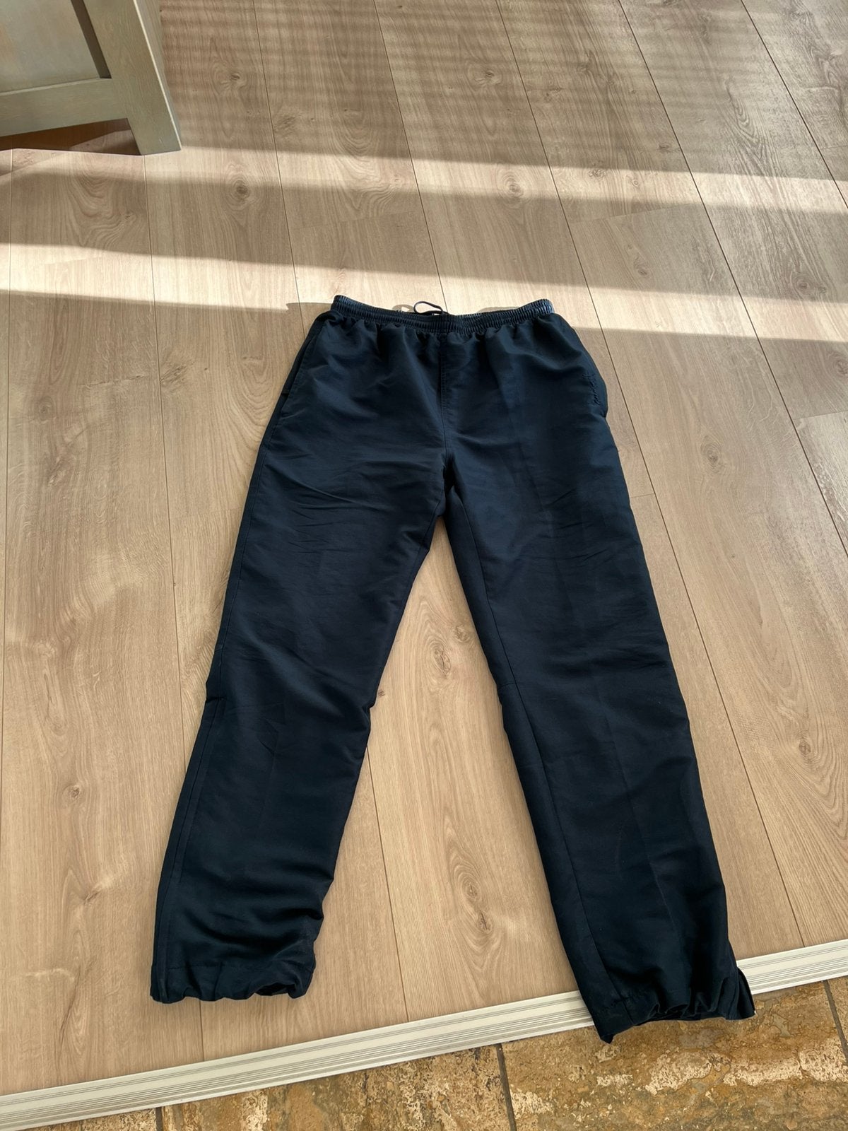 Trainingsbroek blauw hummel. Mt L z.g.a.n., Maat 52/54 (L), Blauw, Ophalen of Verzenden, Zo goed als nieuw
