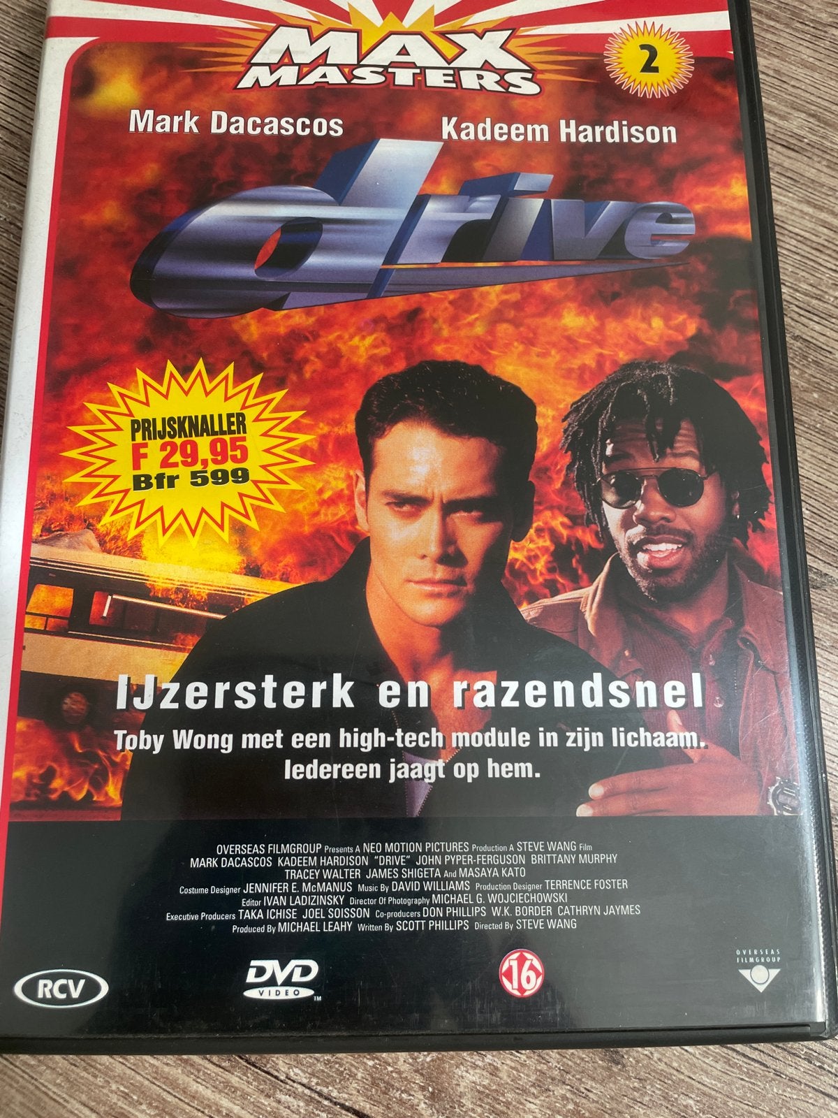 Drive (Max Masters) DVD - Actie Thriller, Vanaf 16 jaar, Nederlands, Actiethriller, Ophalen of Verzenden