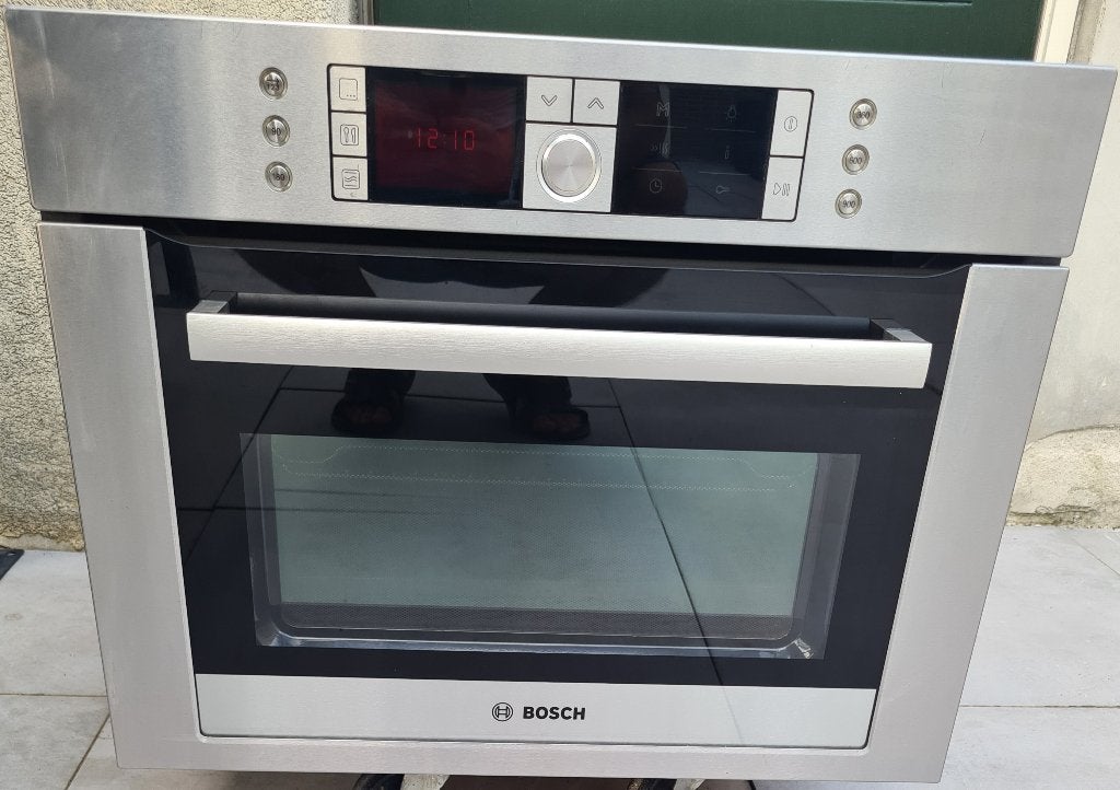 BOSCH INBOUW OVEN MET MAGNETRONFUNCTIE, Ophalen, Minder dan 45 cm, 60 cm of meer, Bosch