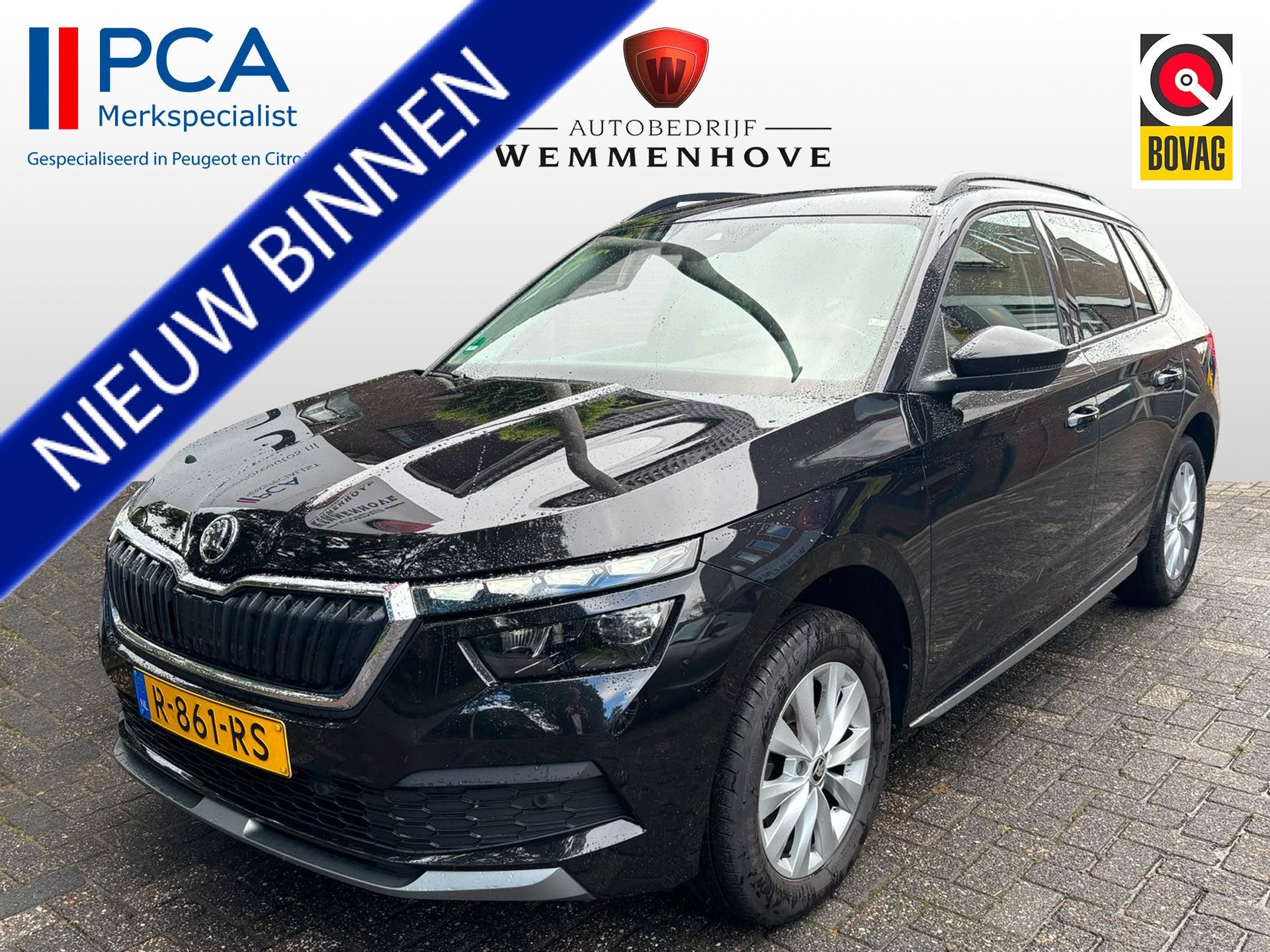 Skoda Kamiq 1.0 TSI Business Edition Airco-Ecc/Alu wielen/Mi, Gebruikt, 620 kg, Handgeschakeld, 3 cilinders