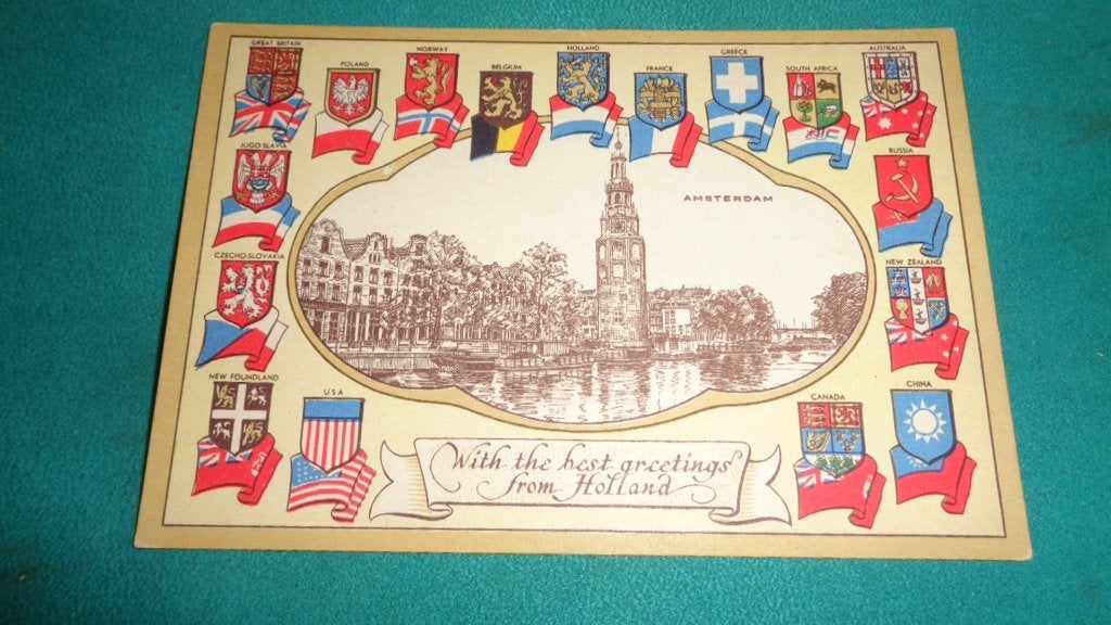 Amsterdam Erven Lucas Bols ww2 bevrijding Oorlog wo2, Verzamelen, Verzenden, Overige soorten, Nederland, Overige typen