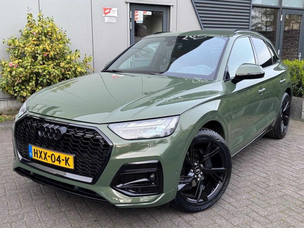 Audi Q5 35 TDI / S LINE / LEDER / CARPLAY / 20INCH / 75DKM, Auto's, Audi, Huisgarantie, Bedrijf, Diesel, 204 pk
