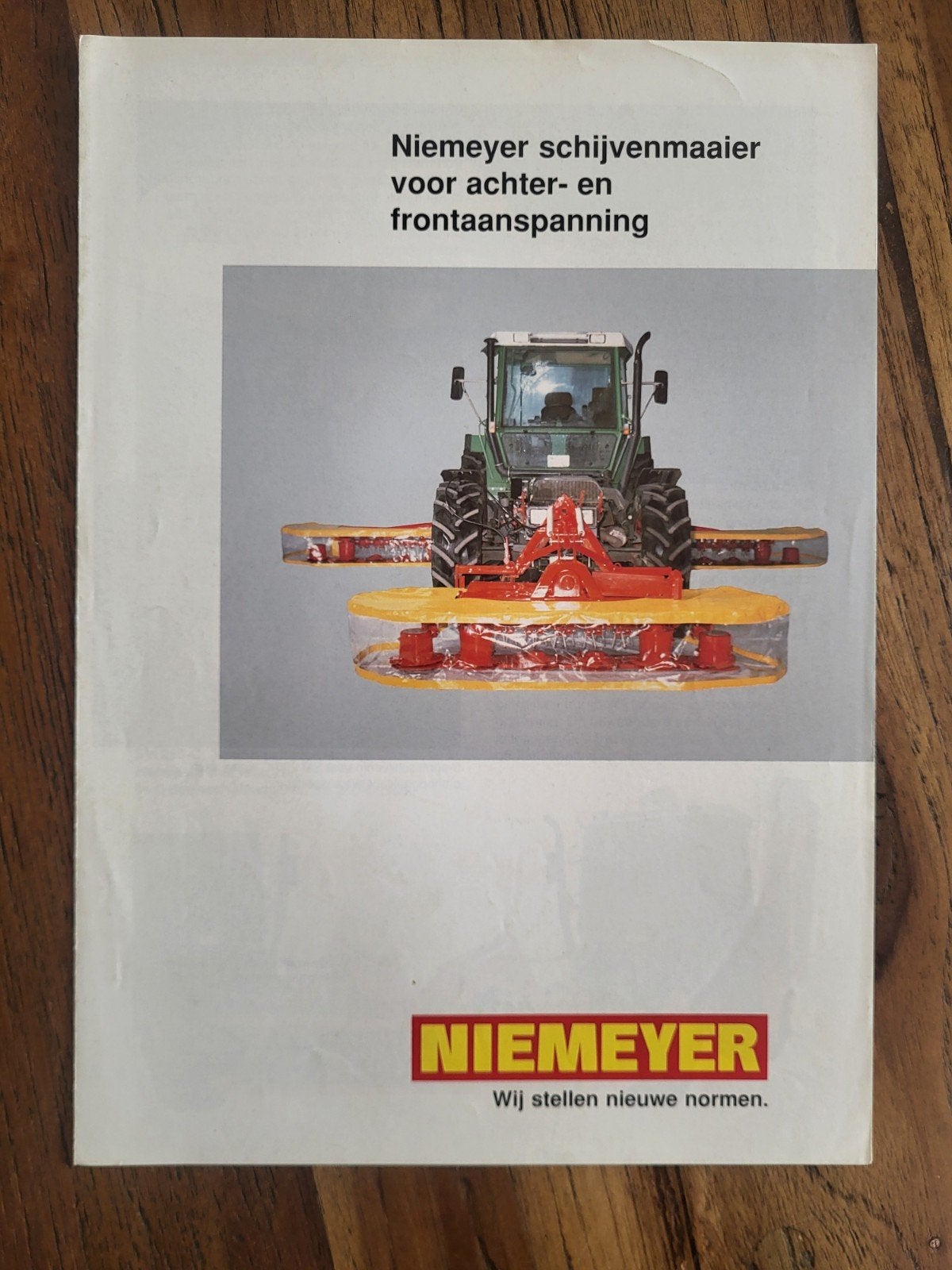 tractor folder Niemeyer schijvenmaaier, Ophalen of Verzenden, Zo goed als nieuw
