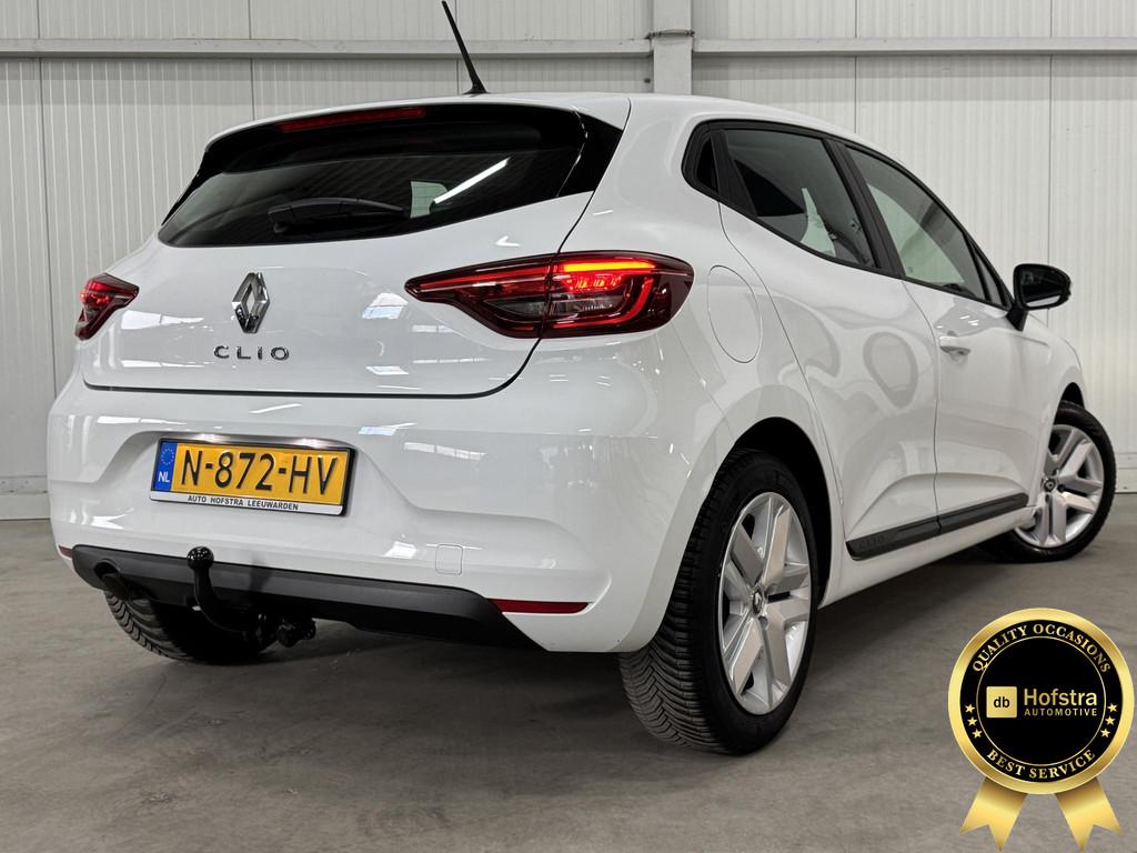 Renault Clio 1.0 TCe Zen LED NAVI CARPLAY AIRCO CRUISE 1STE., Voorwielaandrijving, Stof, Gebruikt, Euro 6