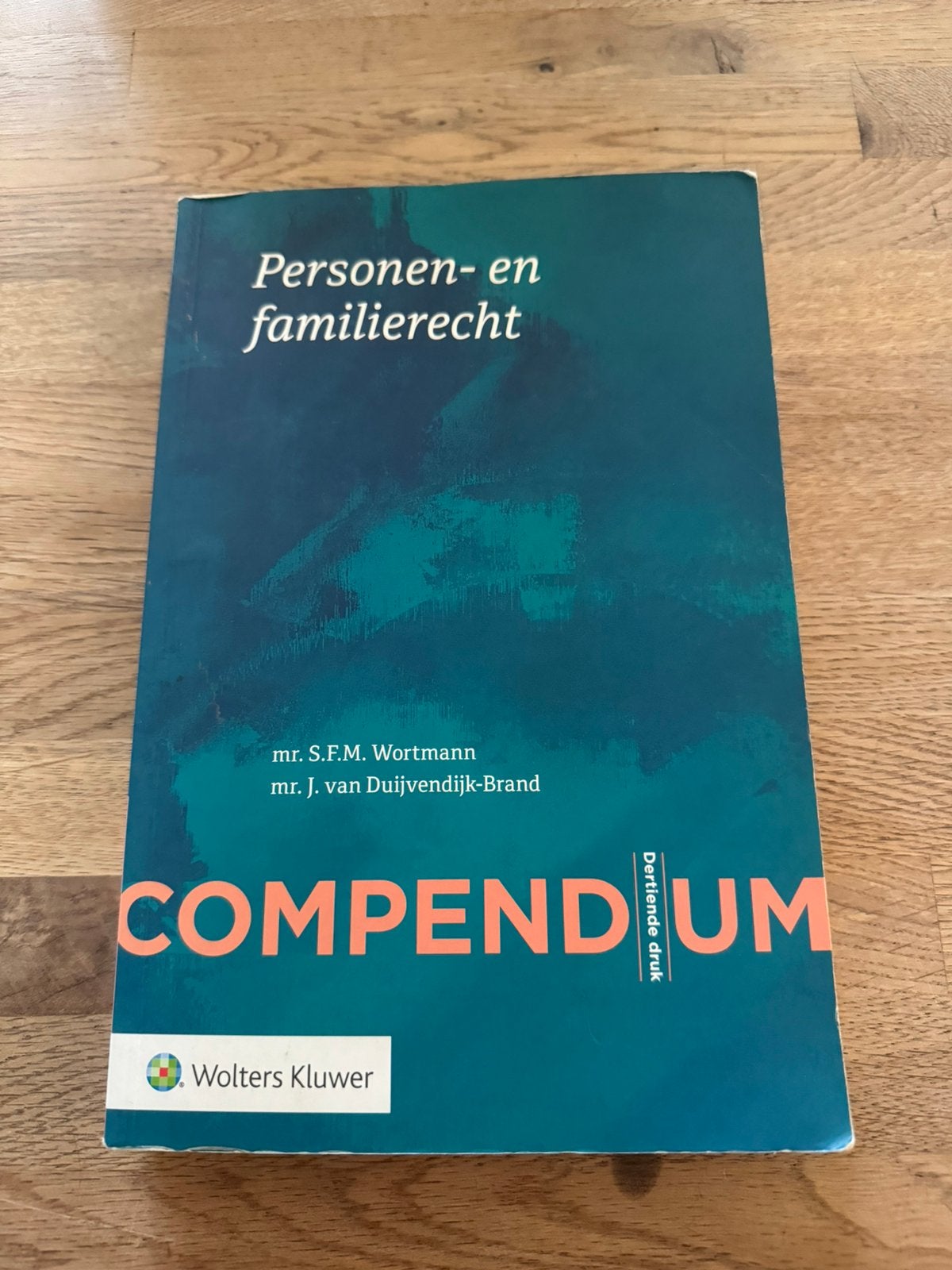 Compendium Personen- en Familierecht (13e druk), Boeken, Ophalen of Verzenden, Alpha, Zo goed als nieuw, HBO