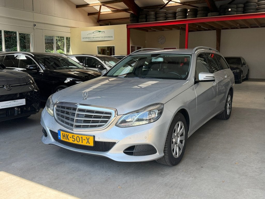 Mercedes-Benz E-klasse Estate 200 CDI Ambition - Export -, Euro 5, Gebruikt, Zwart, Leder