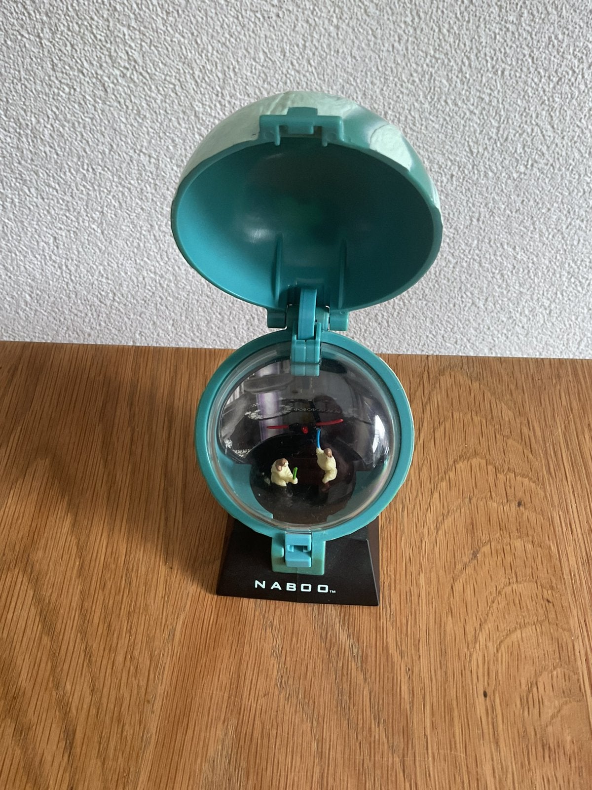 Star Wars Naboo Globe Motorized Windup Fight Scene 1990's, Ophalen of Verzenden, Zo goed als nieuw, Overige typen