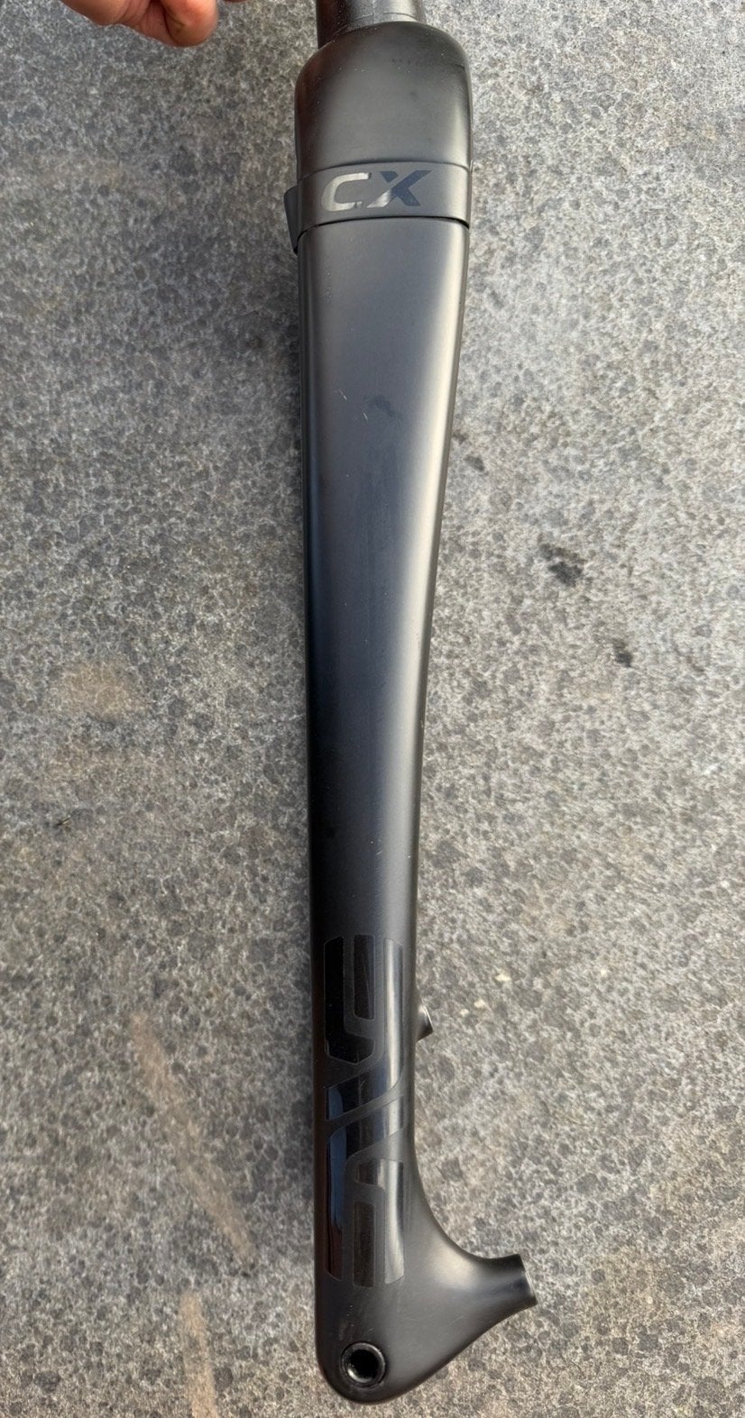 Enve Carbon Voorvork CX Thru Axle Fork, Fietsen en Brommers, Ophalen of Verzenden, Zo goed als nieuw, Gravelbike, Voorvork