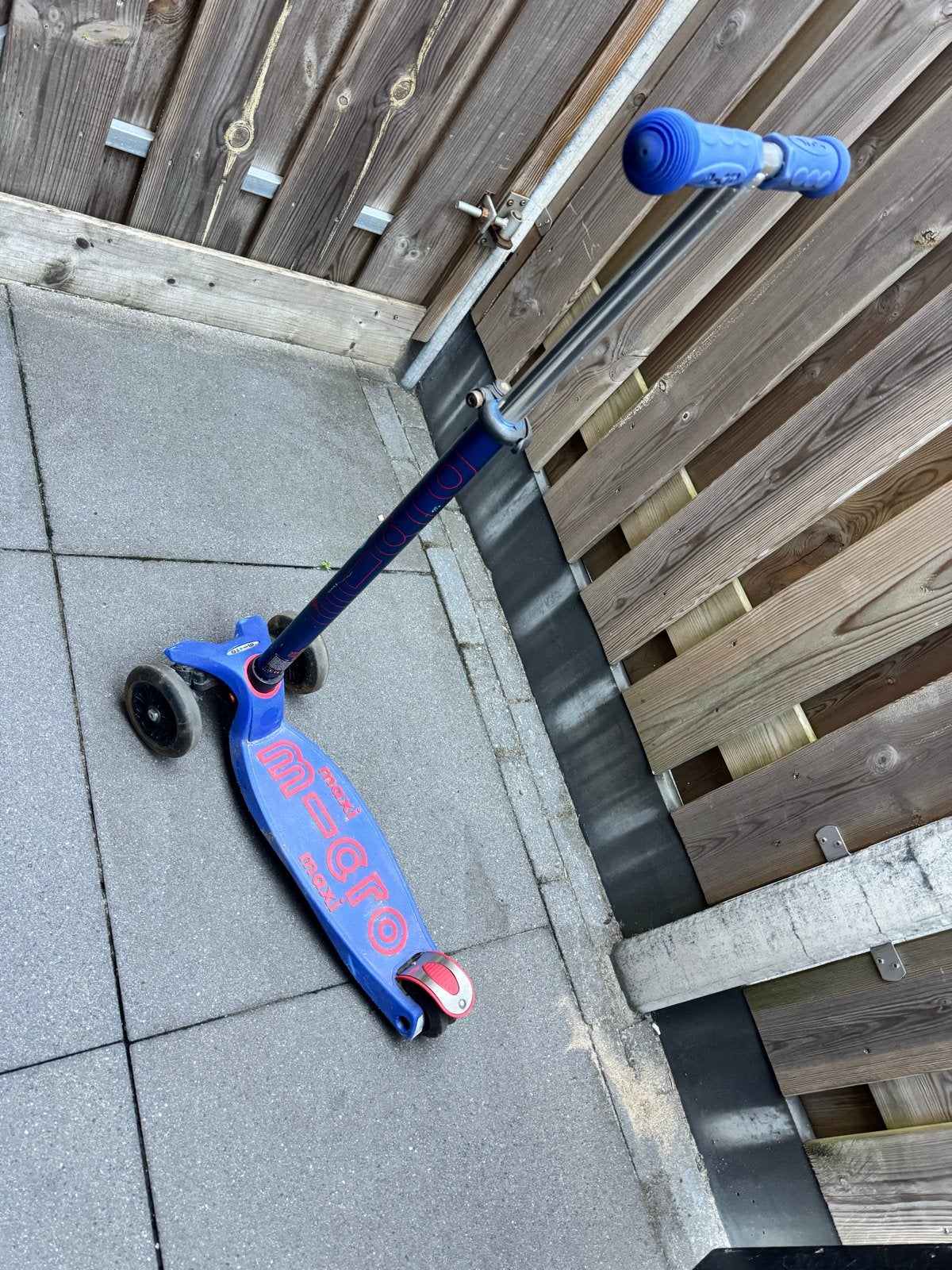 Maxi Micro Step Inklapbaar Blauw, Fietsen en Brommers, Steps, Ophalen, Gebruikt, Gewone step