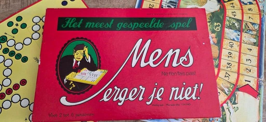 mens erger je niet, Ophalen of Verzenden, Gebruikt