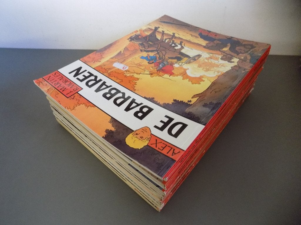 Alex ~ Een serie 1 t/m 21, Complete serie of reeks, Ophalen of Verzenden, Gelezen, Jacques Martin (Marleb)