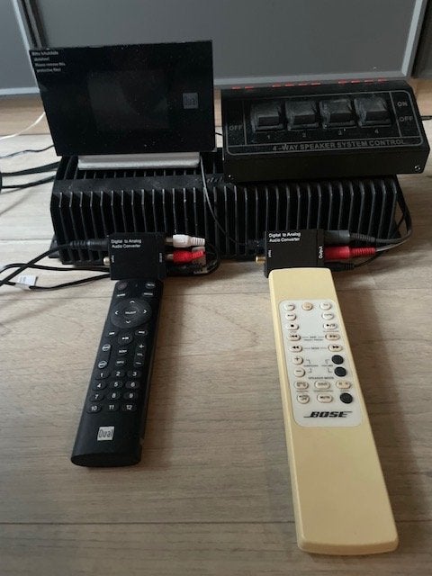 Bose SA-2 versterker en meer., Gebruikt, 120 watt of meer, Ophalen, Overige merken