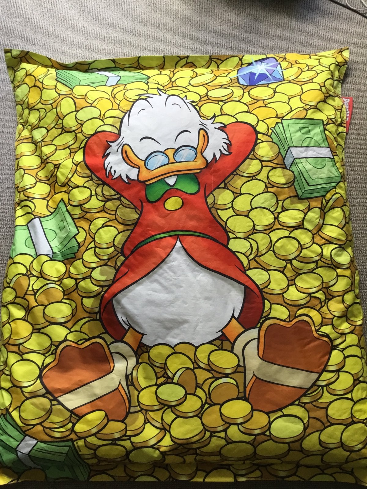 Donald Duck zitzak, Ophalen, Zo goed als nieuw