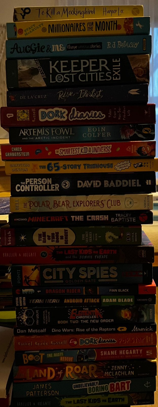 Books in English, for children, Ophalen, Zo goed als nieuw