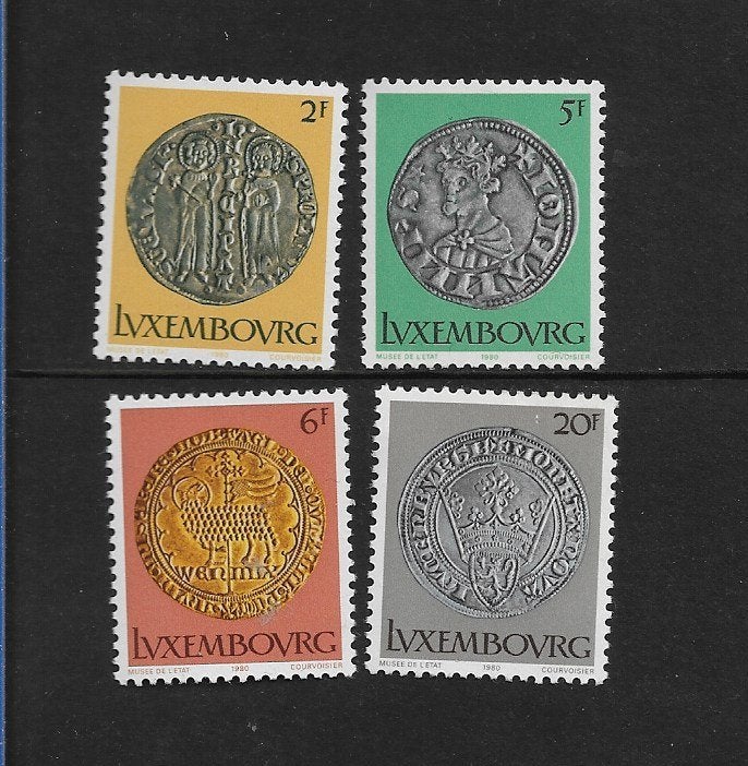Postzegels  Luxemburg    1003/1006  PF, Ophalen of Verzenden, Luxemburg, Postfris