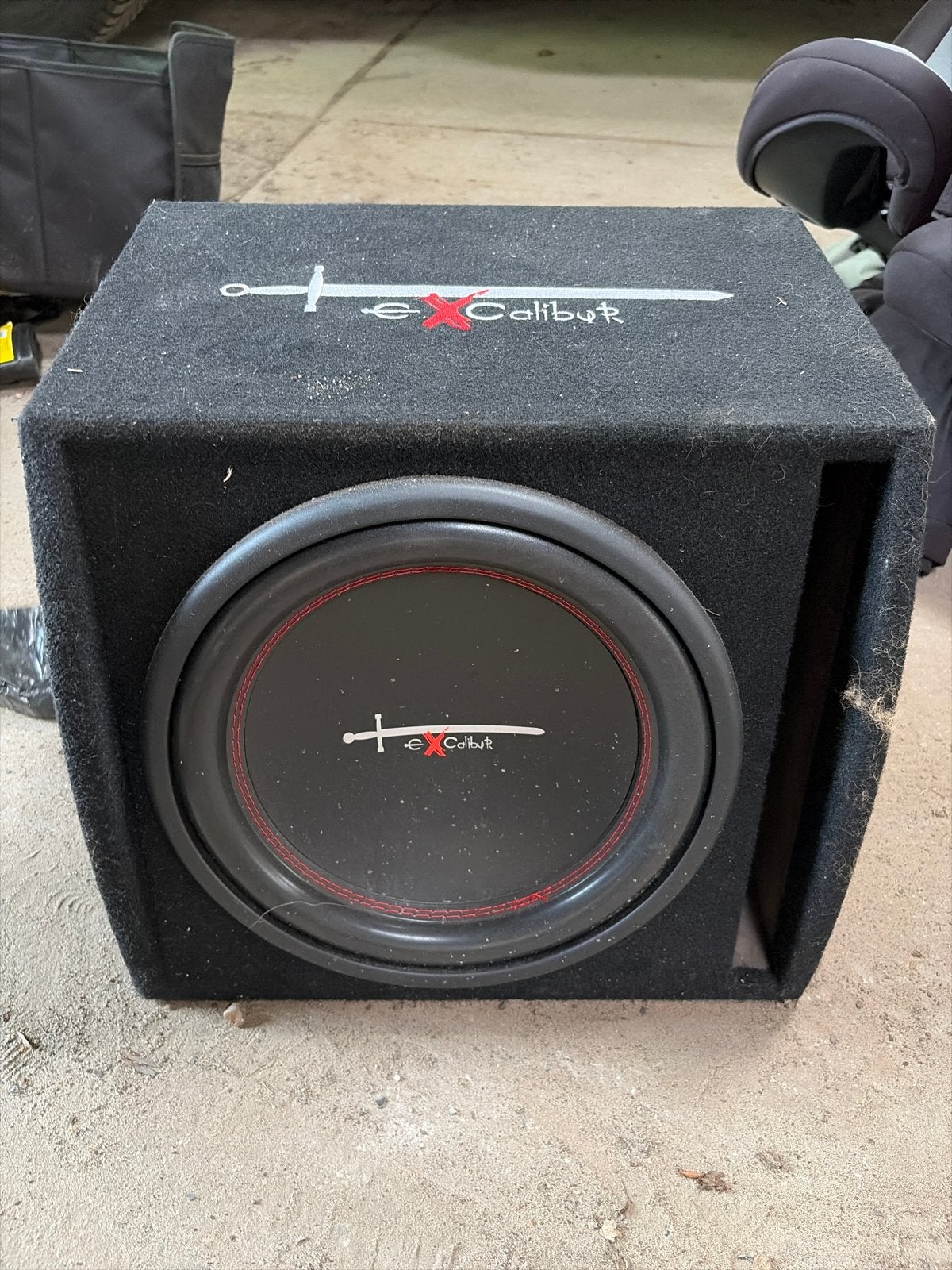 Excalibur Subwoofer en Versterker X600.2 - 1200 Watt, 120 watt of meer, Ophalen, Overige merken, Gebruikt