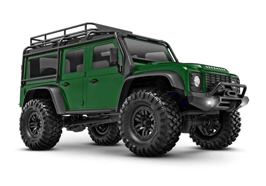 TRX-4M 1/18 Scale and Trail Crawler Land Rover 4WD Electric, Elektro, Auto offroad, Nieuw, Ophalen of Verzenden