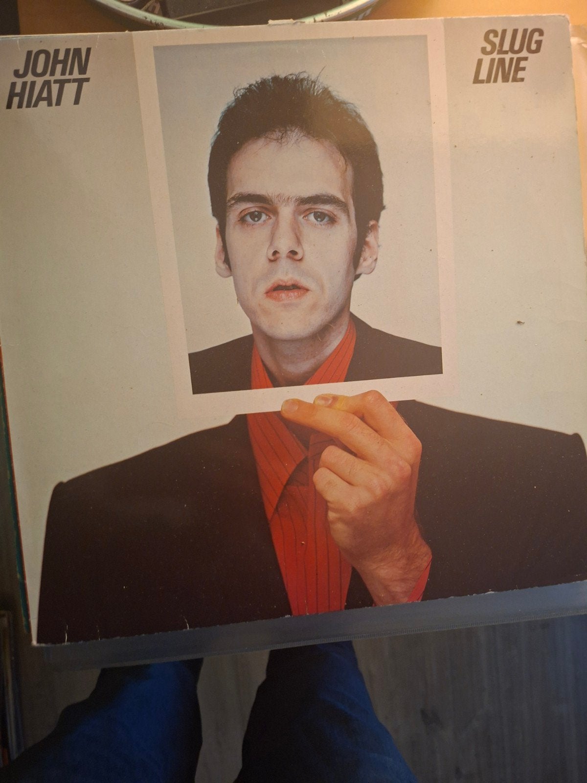 John Hiatt - Slug Line LP Vinyl, Ophalen of Verzenden, Gebruikt, 12 inch